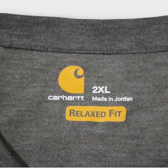 Carhartt Men’s Long Sleeve Extreme Force T-shirt, dark gray, 2XL Performance - Picture 7 of 9